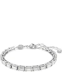 Swarovski Matrix Baguette Cut Tennis Line Bracelet