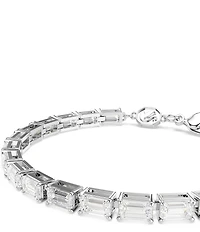 Swarovski Matrix Baguette Cut Tennis Line Bracelet