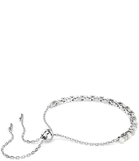 Swarovski Matrix Crystal Pearl Adjustable Bracelet