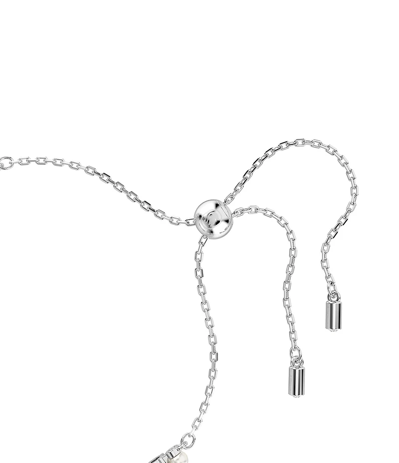 Swarovski Matrix Crystal Pearl Adjustable Bracelet