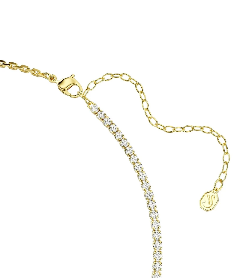 Swarovski Matrix CZ Chain Collar Necklace
