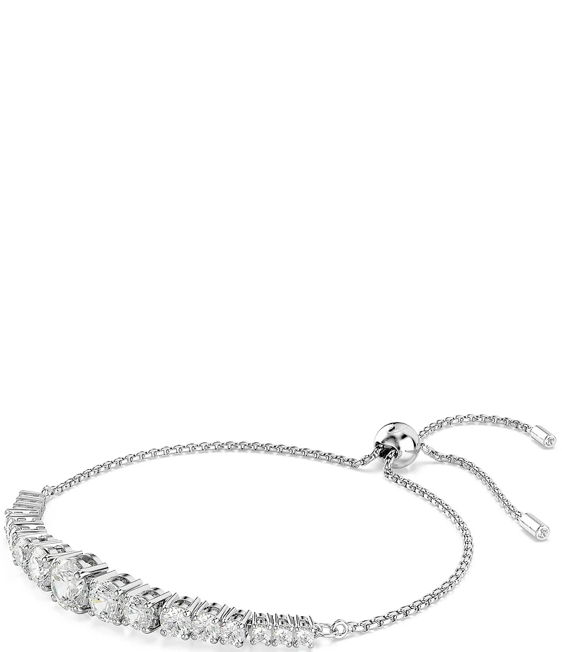 Swarovski Matrix Gradient Round Cut Adjustable Bracelet