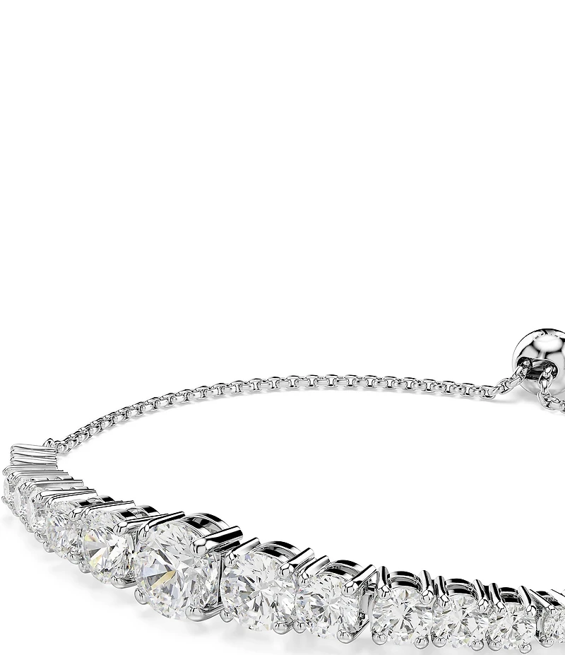 Swarovski Matrix Gradient Round Cut Adjustable Bracelet