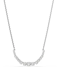 Swarovski Matrix Gradient Round Cut Frontal Collar Necklace