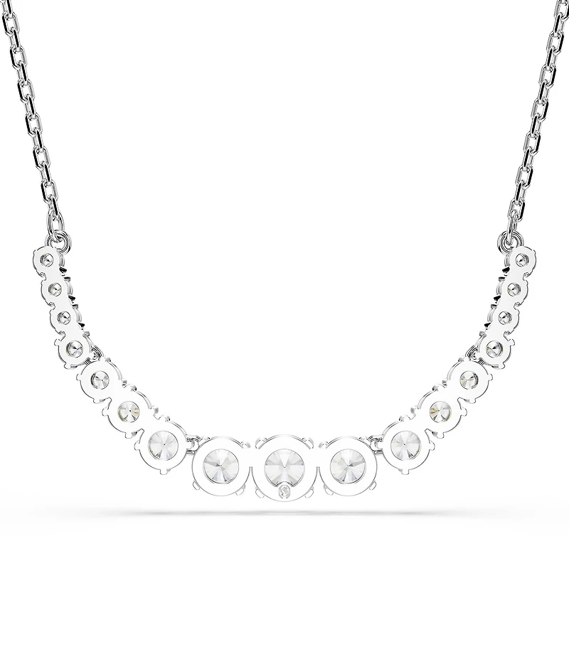 Swarovski Matrix Gradient Round Cut Frontal Collar Necklace
