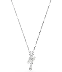 Swarovski Matrix Mixed Cut Short Pendant Necklace