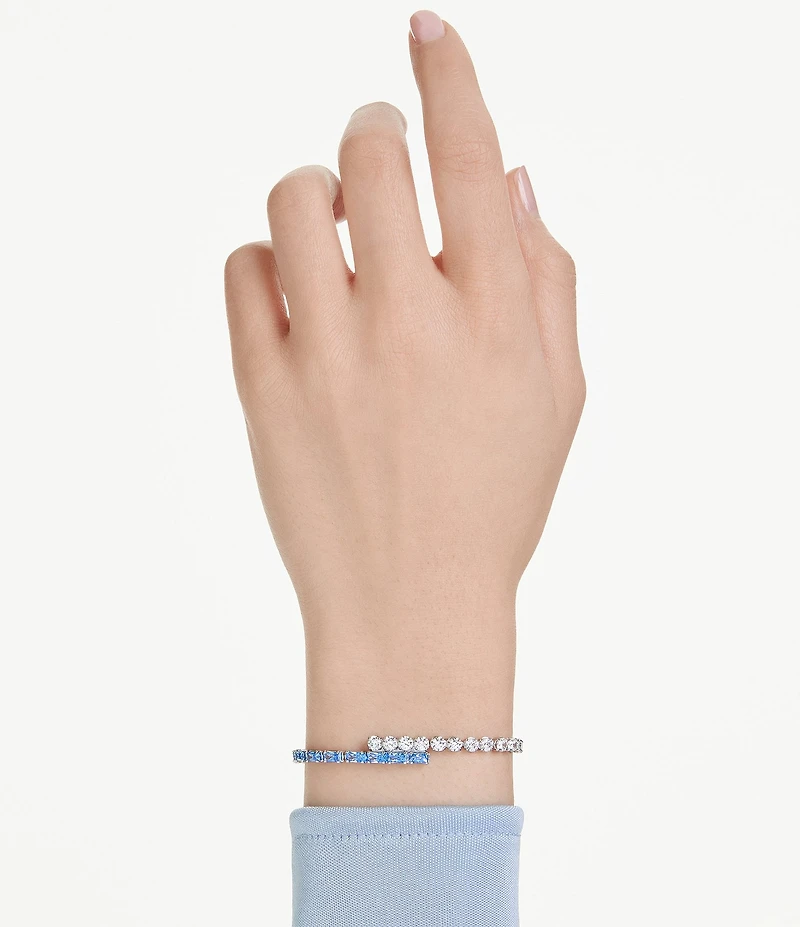 Swarovski Matrix Mixed Cuts Adjustable Bracelet