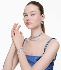 Swarovski Matrix Mixed Cuts Adjustable Bracelet