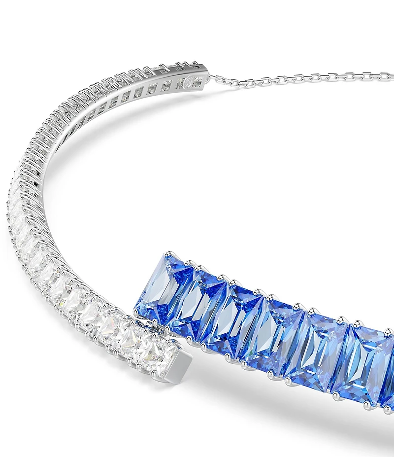 Swarovski Matrix Mixed Cuts Choker Necklace