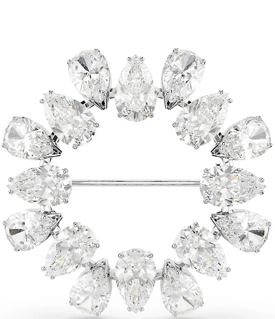 Swarovski Matrix Pear Cut Brooch