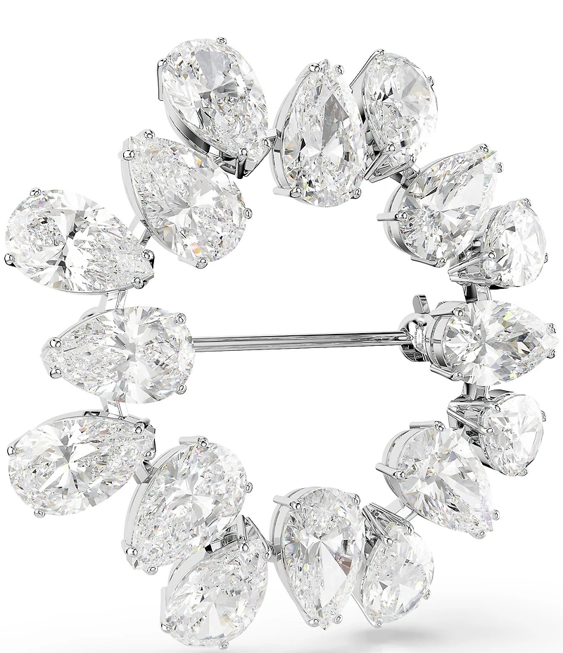 Swarovski Matrix Pear Cut Brooch