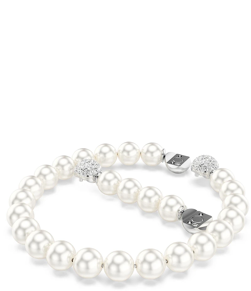Swarovski Matrix Pearl Line Bracelet