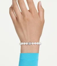 Swarovski Matrix Pearl Line Bracelet