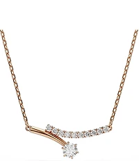 Swarovski Matrix Round Cut CZ Collar Necklace