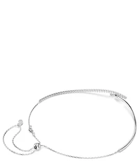 Swarovski Matrix Round Cut CZ Collar Necklace