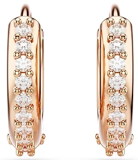 Swarovski Matrix Round Cut Hoop Earrings