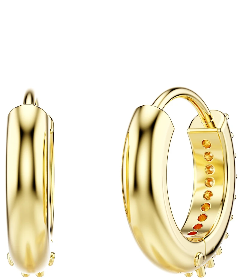 Swarovski Matrix Round Cut Hoop Earrings