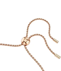 Swarovski Matrix Round Cut Tennis Adjustable Bracelet