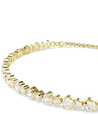 Swarovski Matrix Round Cut Tennis Adjustable Bracelet