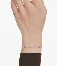 Swarovski Matrix Round Cut Tennis Adjustable Bracelet
