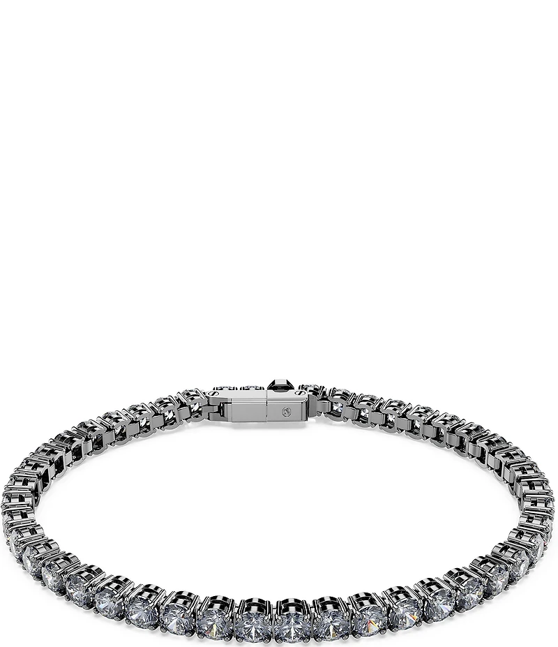 Swarovski Matrix Round Cut Tennis Line Bracelet