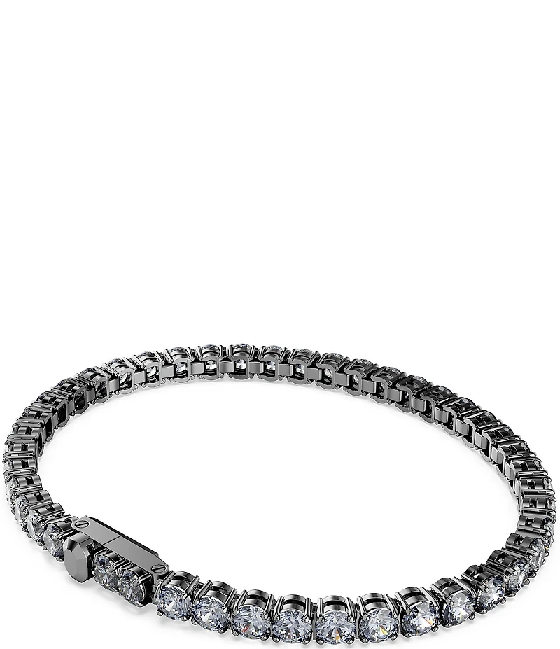 Swarovski Matrix Round Cut Tennis Line Bracelet