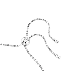 Swarovski Matrix Round Cut Tennis Double Line Bracelet