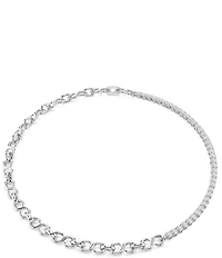 Swarovski Matrix S-Shape Chain Collar Necklace
