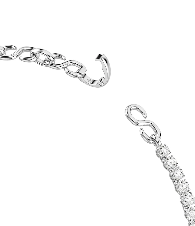 Swarovski Matrix S-Shape Chain Collar Necklace