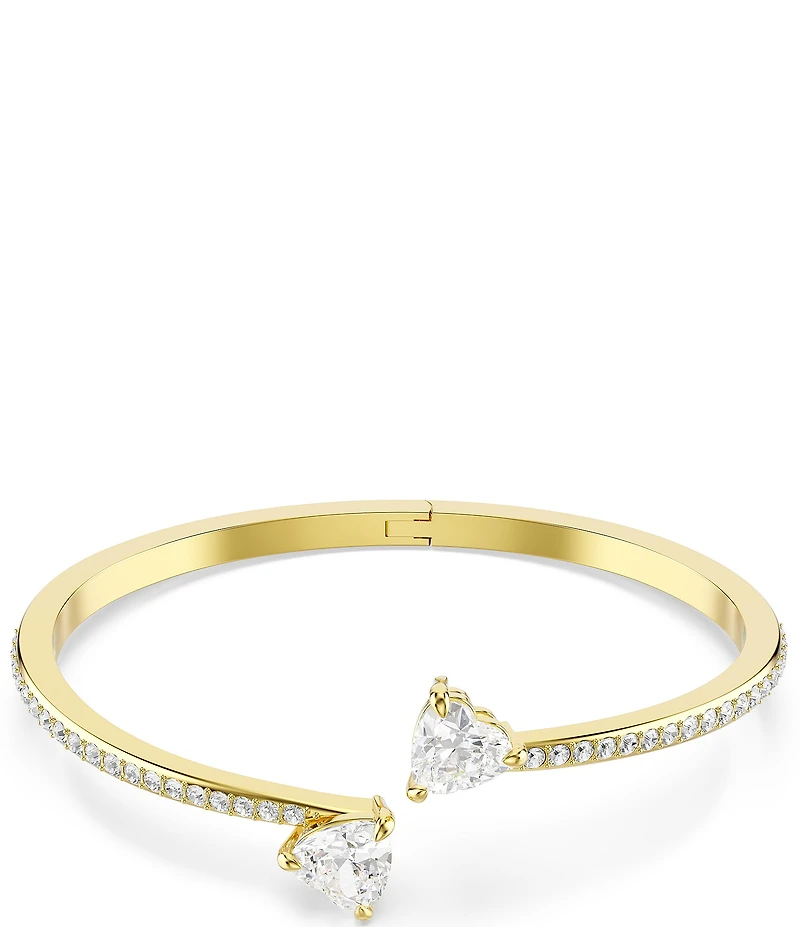 Swarovski Mesmera Crystal Heart Bangle Bracelet