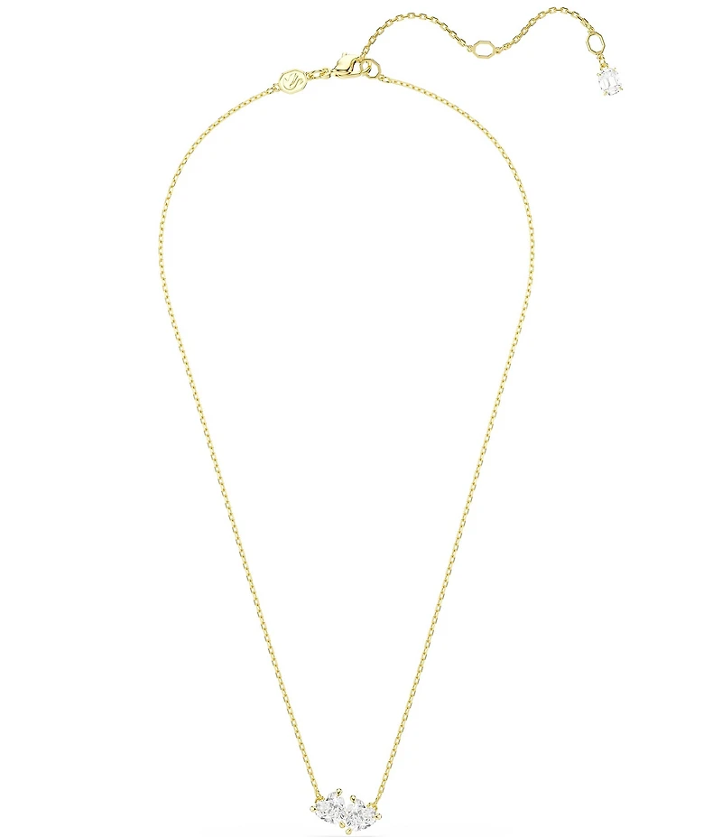 Swarovski Mesmera Crystal Hearts Short Pendant Necklace