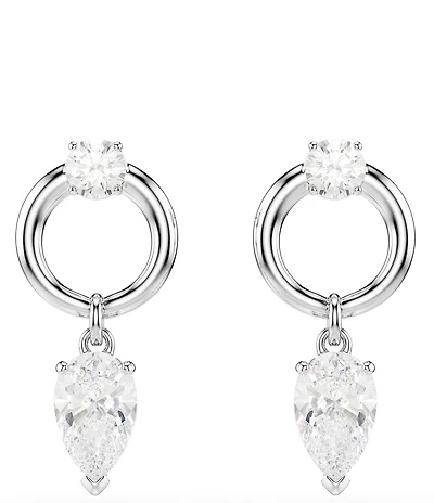 Swarovski Mesmera Mixed Cut Drop Earrings