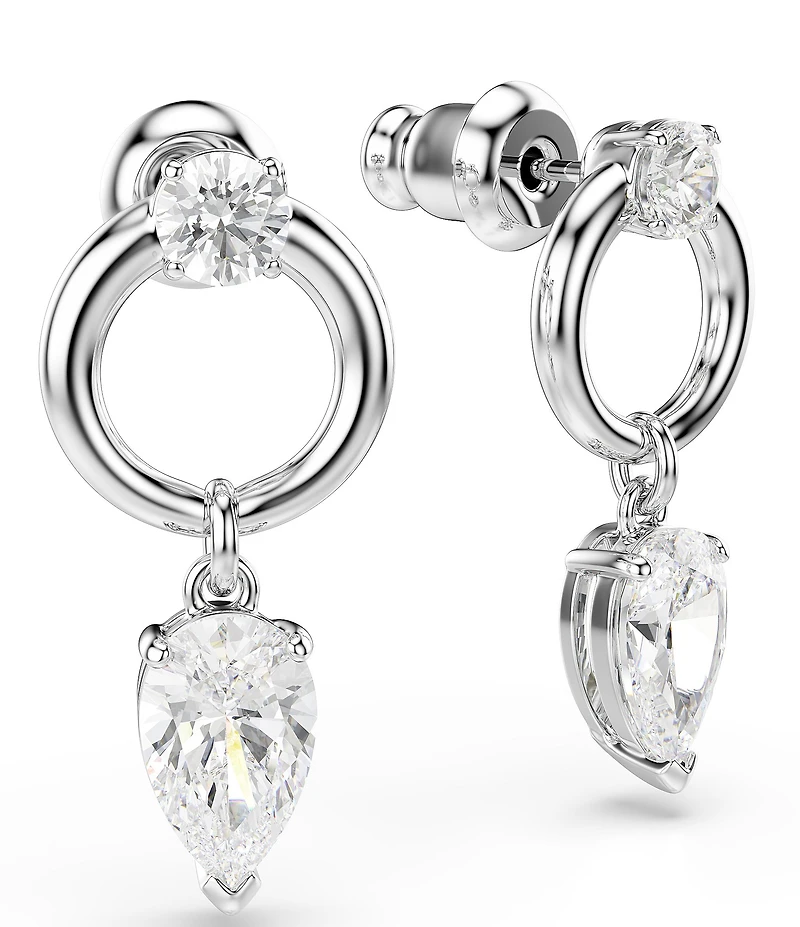 Swarovski Mesmera Mixed Cut Drop Earrings