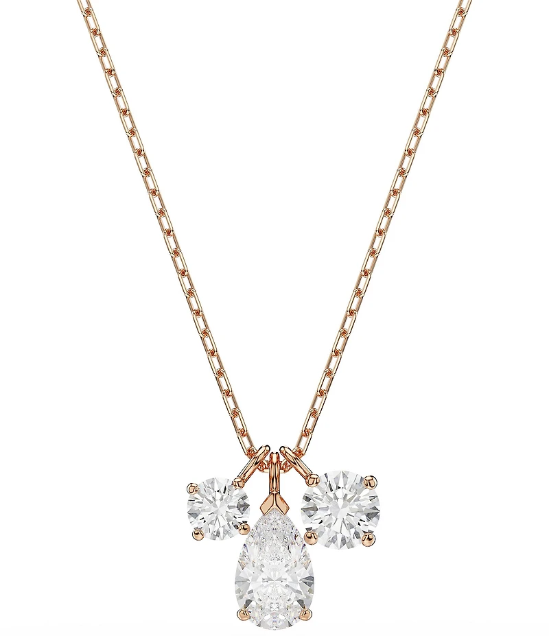 Swarovski Mesmera Mixed Cut Short Pendant Necklace