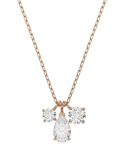 Swarovski Mesmera Mixed Cut Short Pendant Necklace