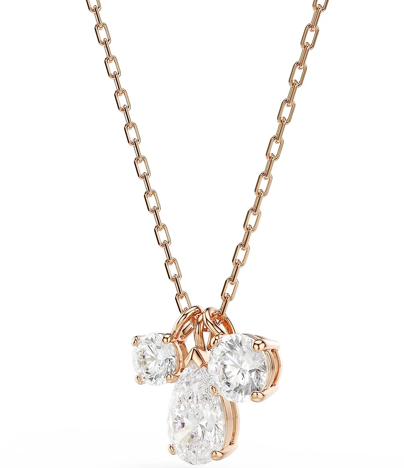 Swarovski Mesmera Mixed Cut Short Pendant Necklace