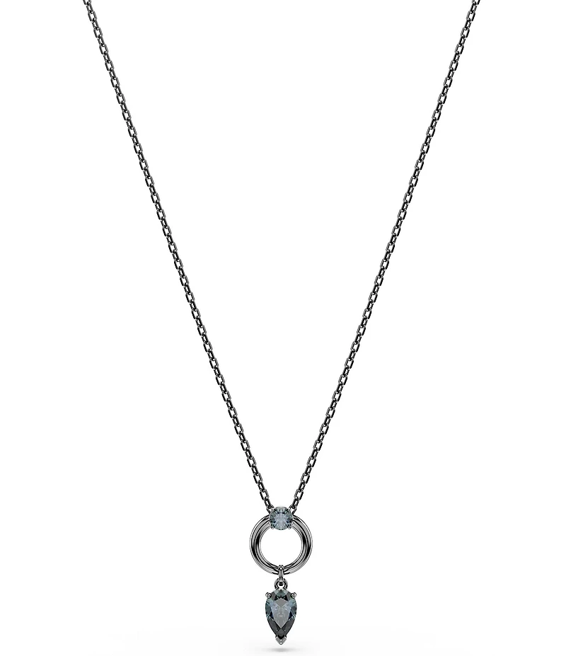 Swarovski Mesmera Pear Cut Short Pendant Necklace