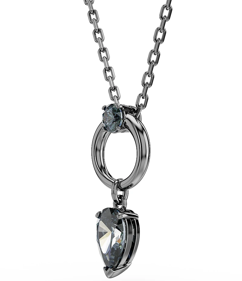 Swarovski Mesmera Pear Cut Short Pendant Necklace