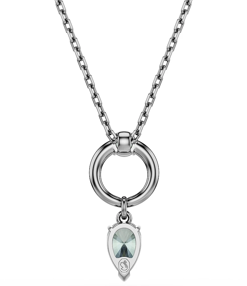 Swarovski Mesmera Pear Cut Short Pendant Necklace