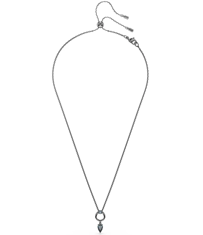 Swarovski Mesmera Pear Cut Short Pendant Necklace