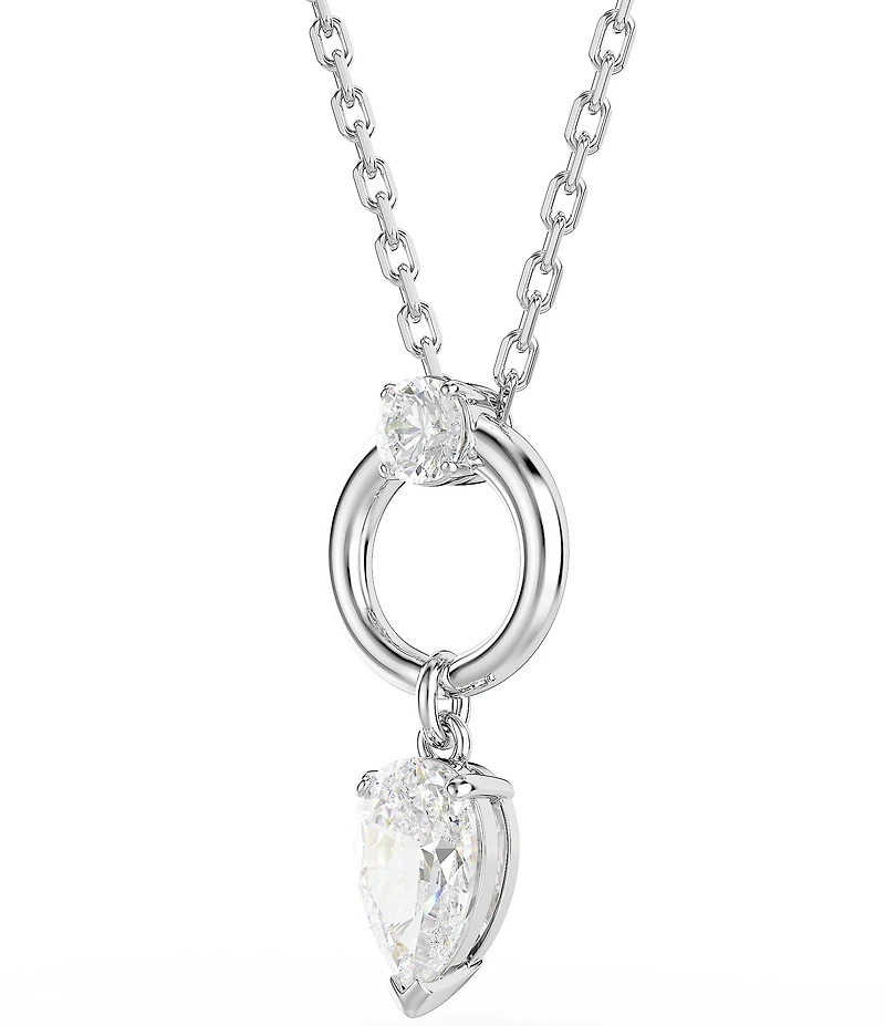 Swarovski Mesmera Pear Cut Short Pendant Necklace