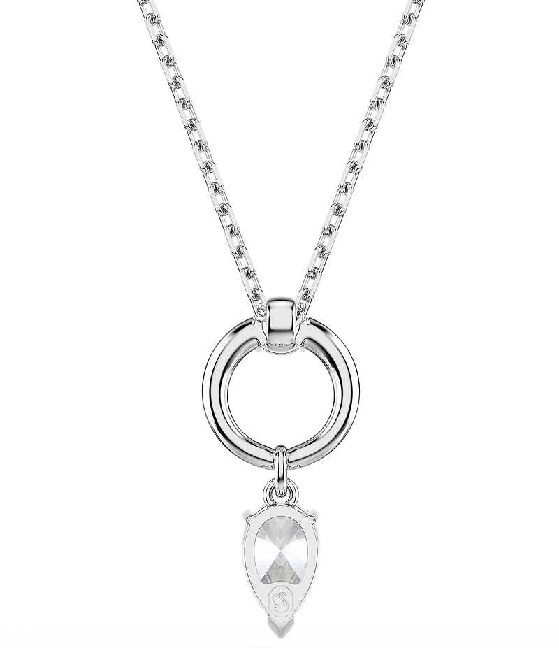 Swarovski Mesmera Pear Cut Short Pendant Necklace