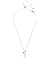 Swarovski Mesmera Pear Cut Short Pendant Necklace
