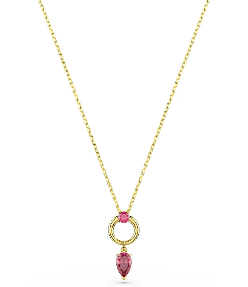 Swarovski Mesmera Pear Cut Short Pendant Necklace