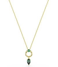 Swarovski Mesmera Pear Cut Short Pendant Necklace