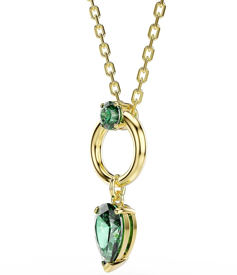 Swarovski Mesmera Pear Cut Short Pendant Necklace