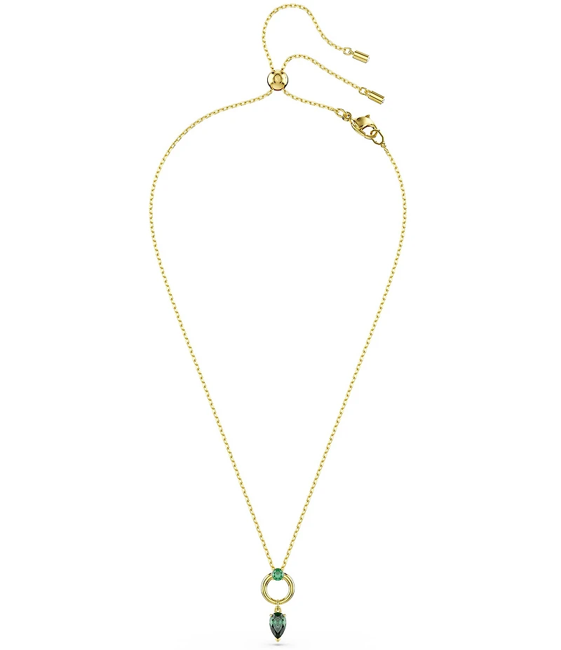 Swarovski Mesmera Pear Cut Short Pendant Necklace