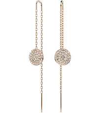 Swarovski Meteora Crystal Threader Earrings