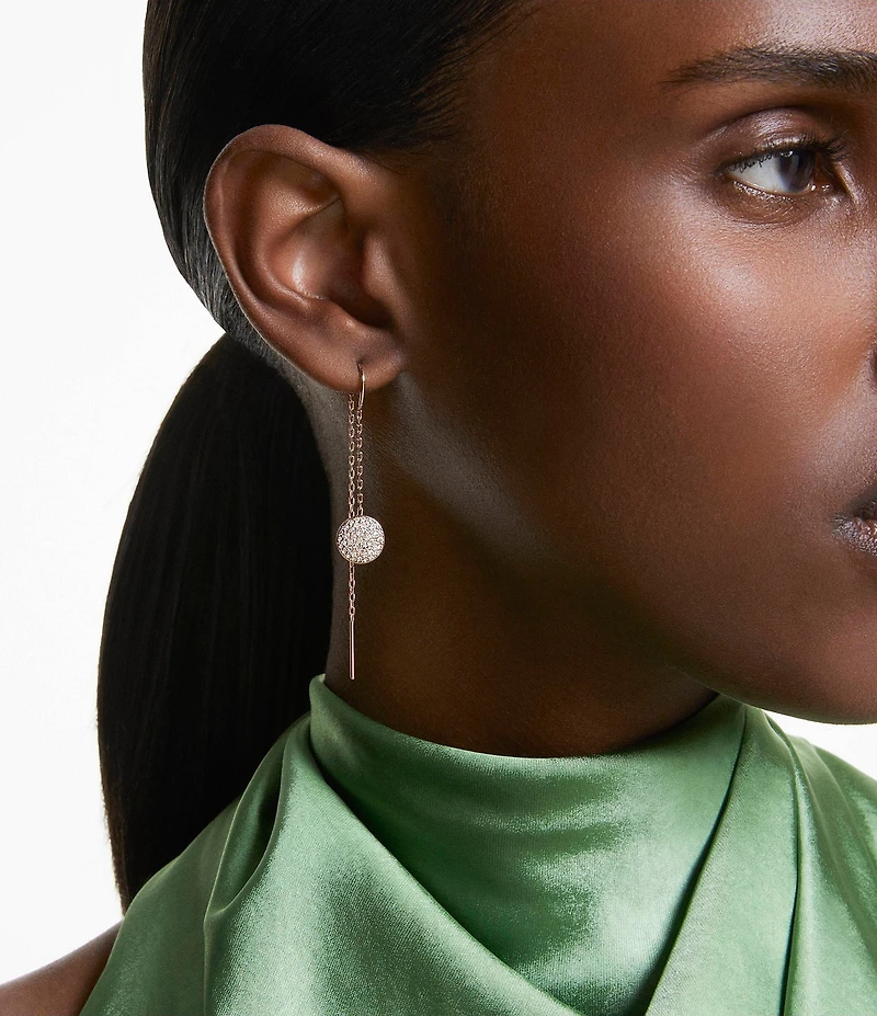 Swarovski Meteora Crystal Threader Earrings