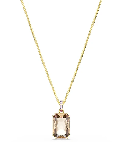 Swarovski Millenia Octagon Cut Long Pendant Necklace